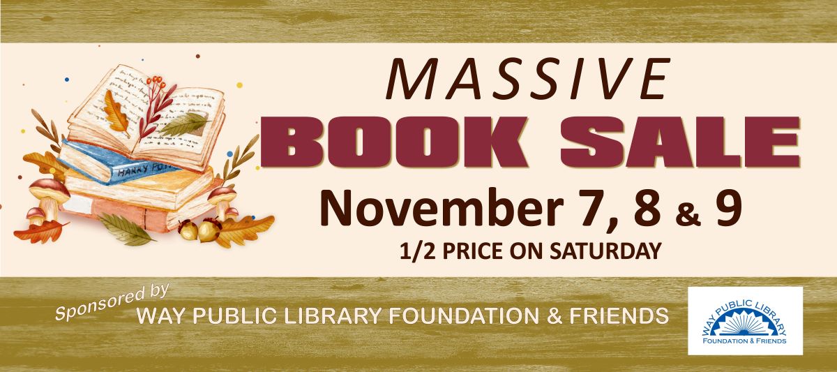 Book Sale November 7-9